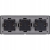Zásuvka Trojitá Schuko Čierna PCV Rámik Trojitý A 3 X Dvojitá Zásuvka