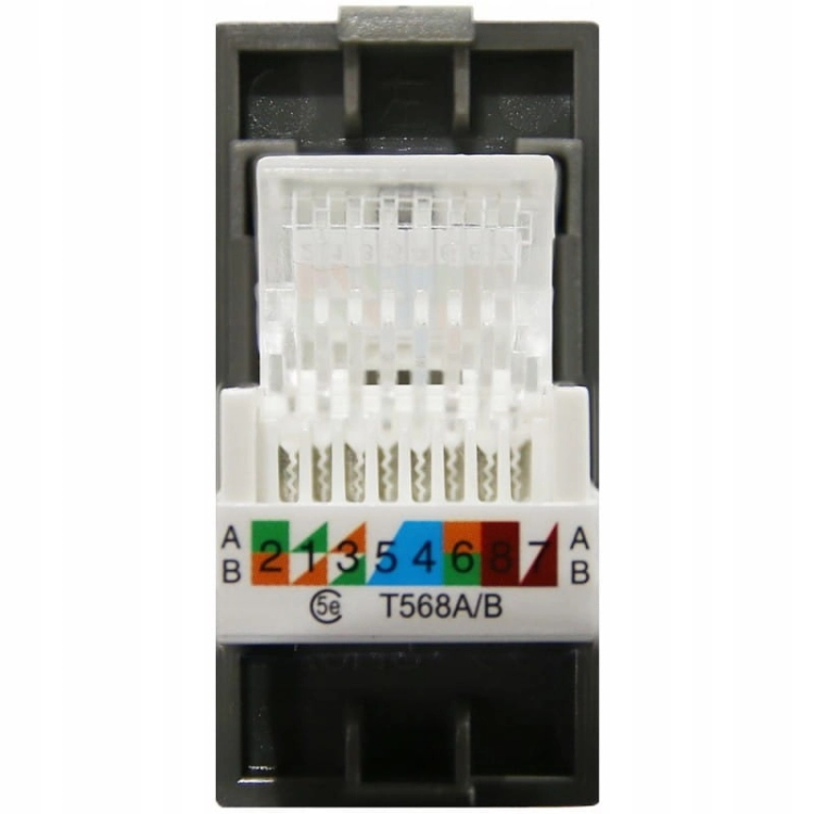 Modul Počítačová Zásuvka RJ45 Kat 5e Do Rámikov