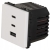 Modul Zásuvka Trojitá Nabíjačka USB 65W A+C+C Biela Do Rámikov