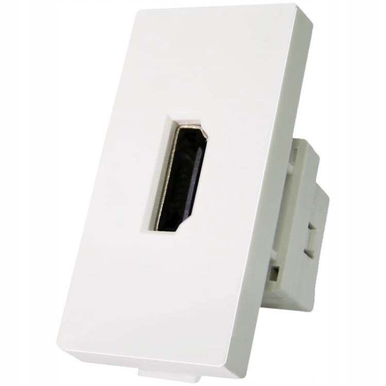 Modul HDMI Zásuvka Biela Do Rámikov MIUUN