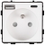 Modul Zásuvka S Kolíkom Biela + Dvojitá Nabíjačka USB A+C 20W Do Rámikov MIUUN
