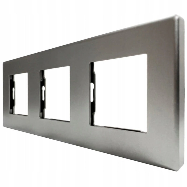 Trojnásobný Plastový Sivý Rámik MIUUN