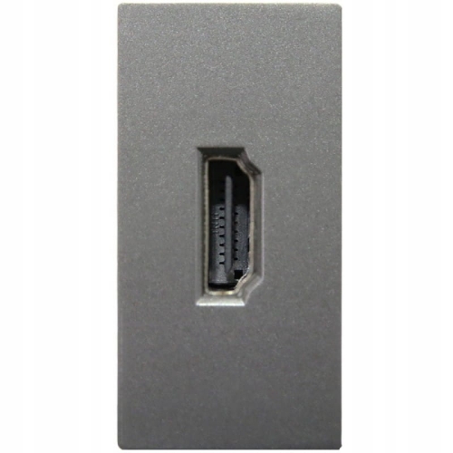 Modul HDMI Zásuvka Sivá Modul Do Rámikov